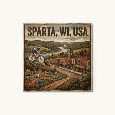 Sparta, WI Metal Print