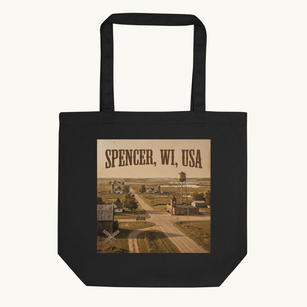 Spencer, WI Tote Bag