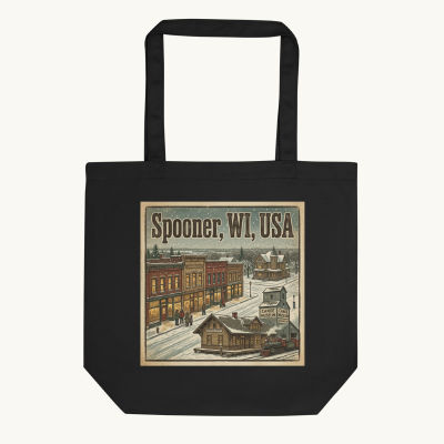 Spooner, WI Tote Bag