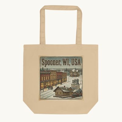 Spooner, WI Tote Bag
