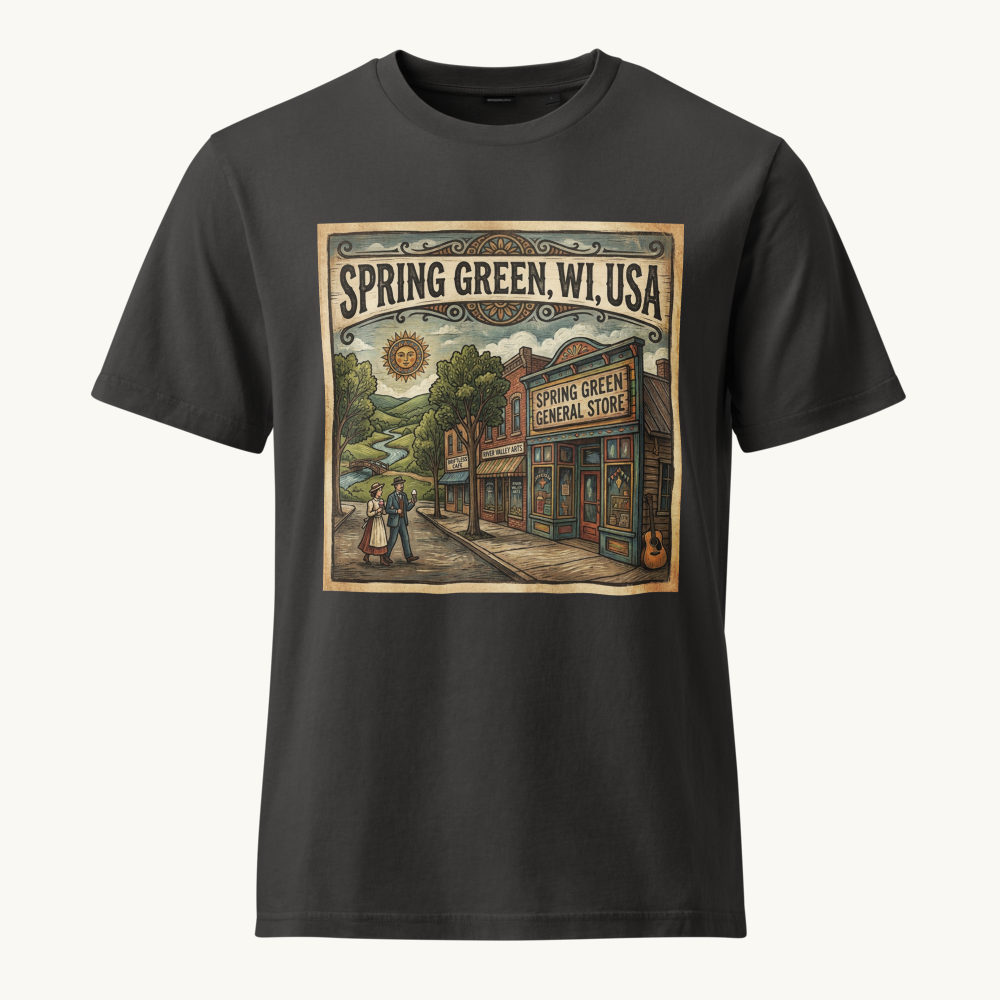 Spring Green, WI Vintage Tee