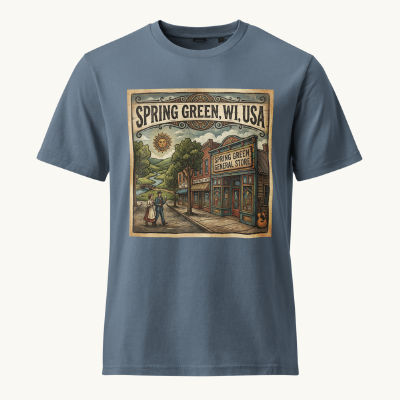 Spring Green, WI Vintage Tee