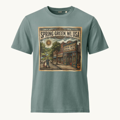 Spring Green, WI Vintage Tee