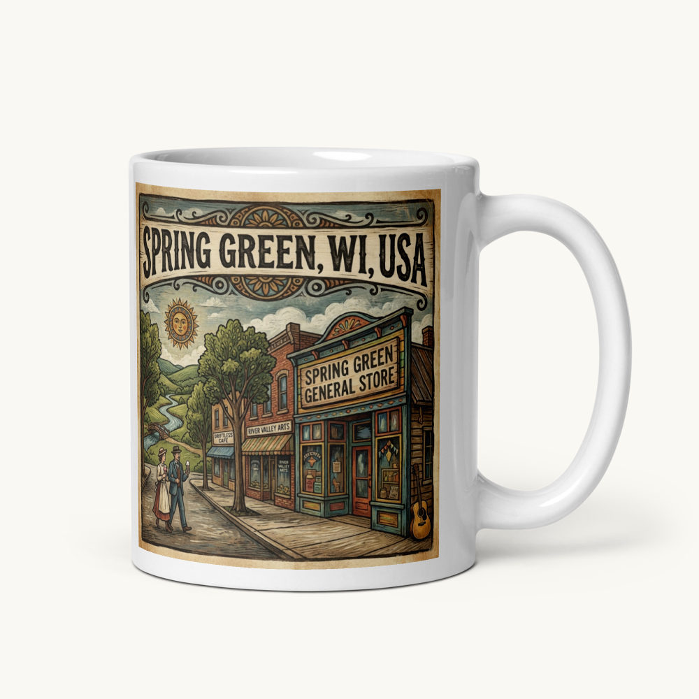 Spring Green, WI Coffee Mug