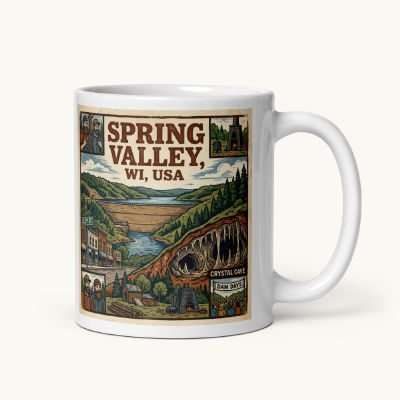 Spring Valley, WI Coffee Mug