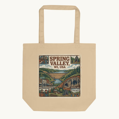 Spring Valley, WI Tote Bag