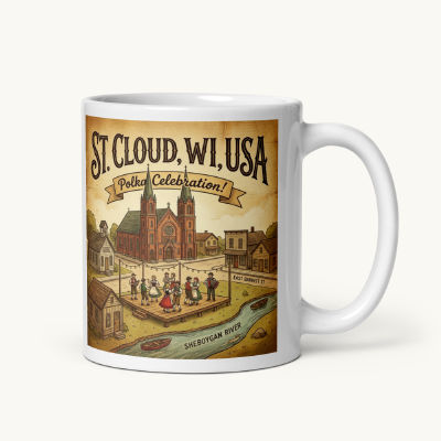 St. Cloud, WI Coffee Mug