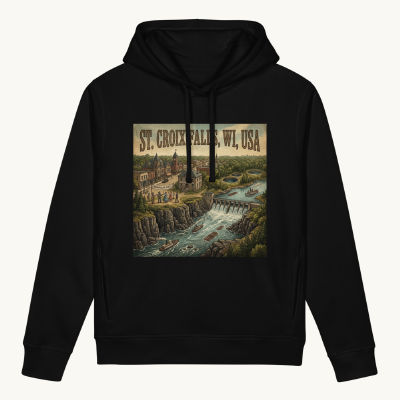 St. Croix Falls, WI Hoodie