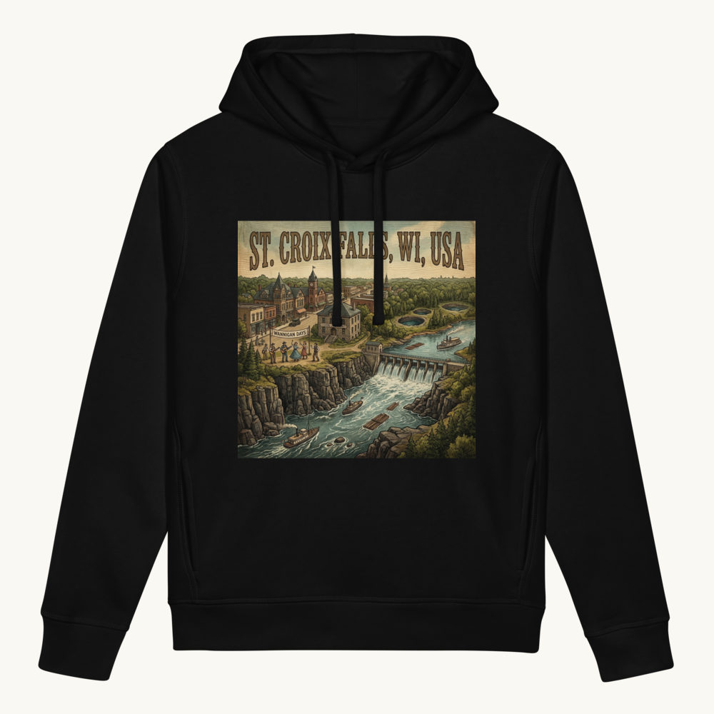 St. Croix Falls, WI Hoodie