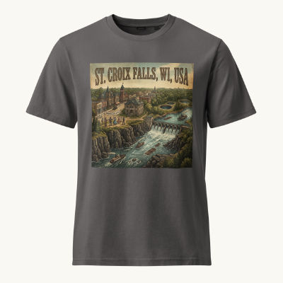 St. Croix Falls, WI Vintage Tee