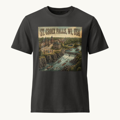 St. Croix Falls, WI Vintage Tee