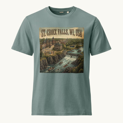 St. Croix Falls, WI Vintage Tee