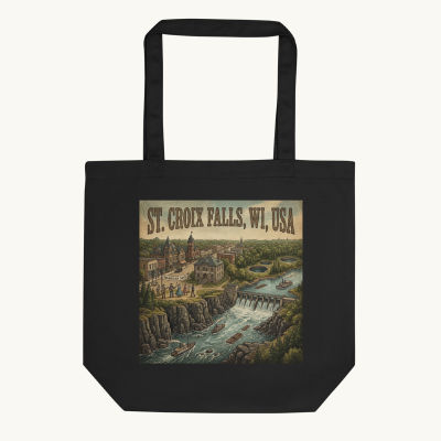 St. Croix Falls, WI Tote Bag