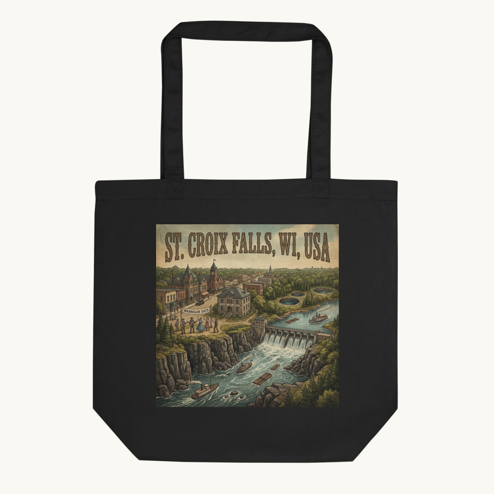 St. Croix Falls, WI Tote Bag