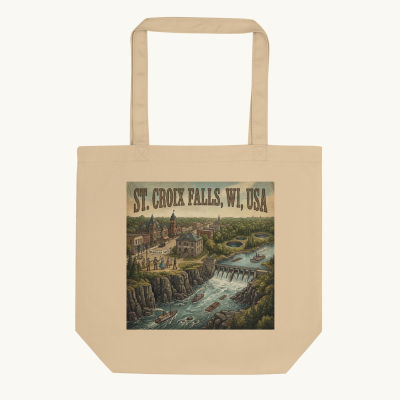 St. Croix Falls, WI Tote Bag