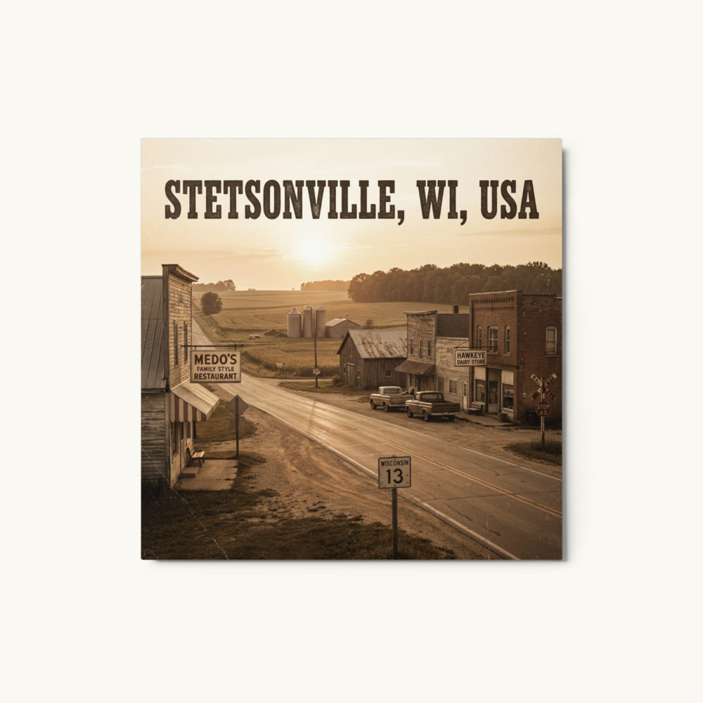 Stetsonville, WI Metal Print