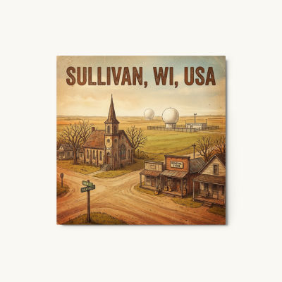 Sullivan, WI Metal Print