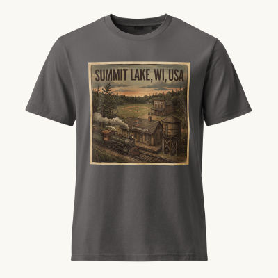 Summit Lake, WI Vintage Tee