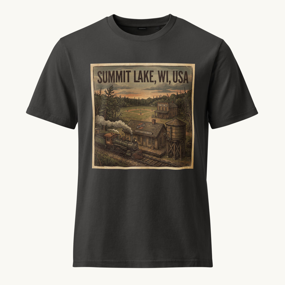Summit Lake, WI Vintage Tee