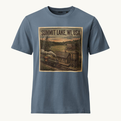 Summit Lake, WI Vintage Tee