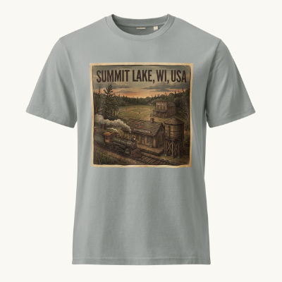 Summit Lake, WI Vintage Tee