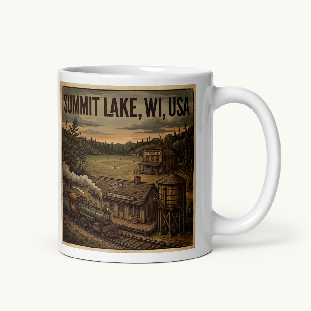 Summit Lake, WI Coffee Mug