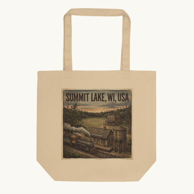 Summit Lake, WI Tote Bag