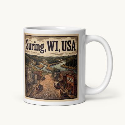 Suring, WI Coffee Mug