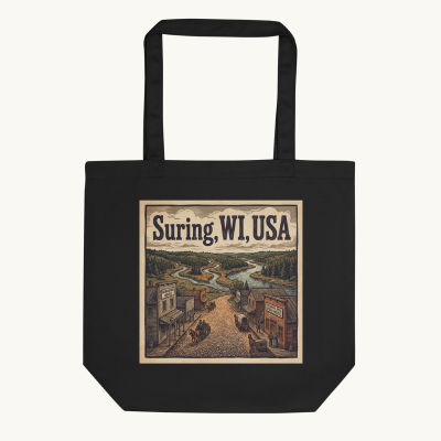 Suring, WI Tote Bag