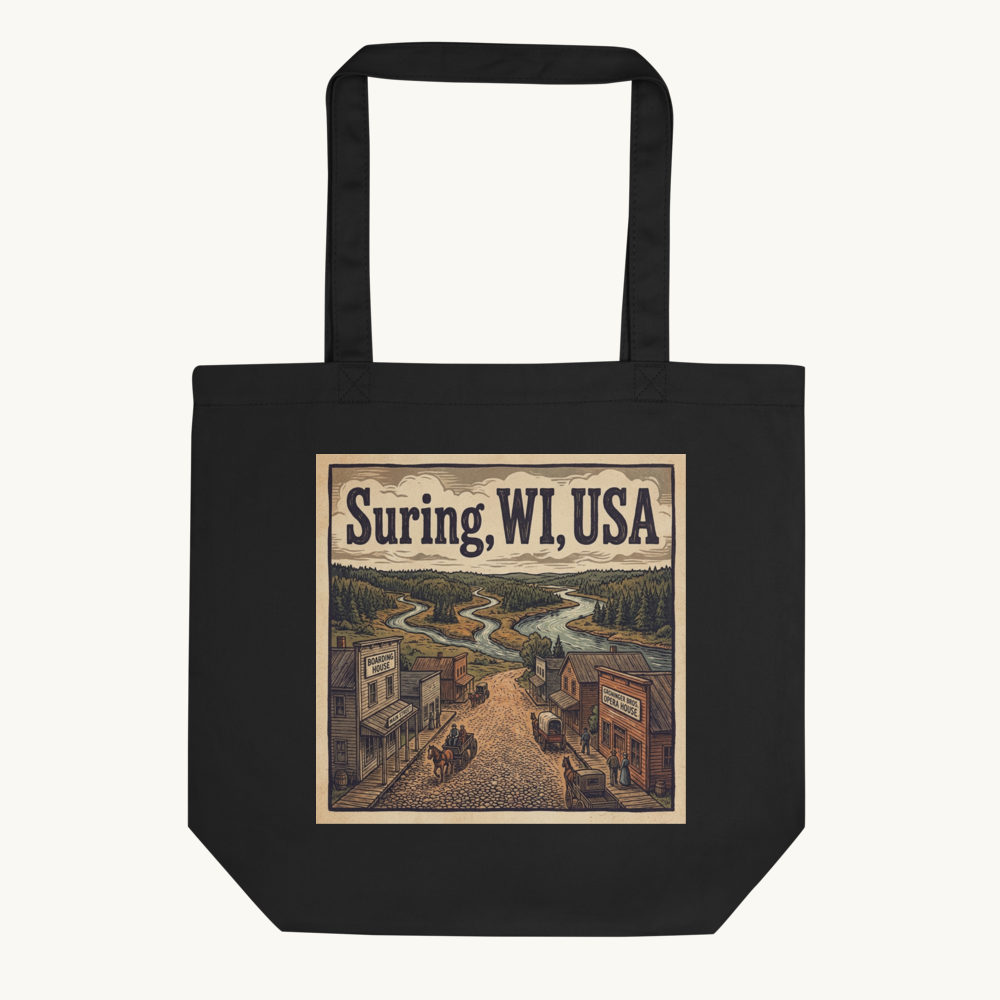 Suring, WI Tote Bag