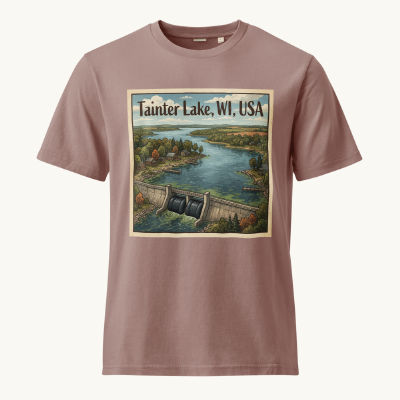 Tainter Lake, WI Vintage Tee