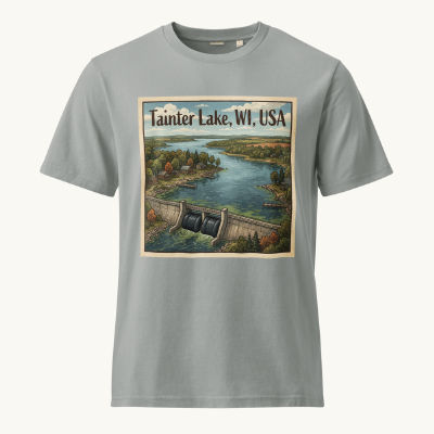 Tainter Lake, WI Vintage Tee