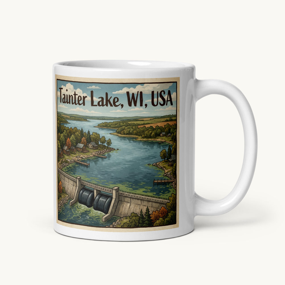 Tainter Lake, WI Coffee Mug