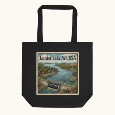 Tainter Lake, WI Tote Bag