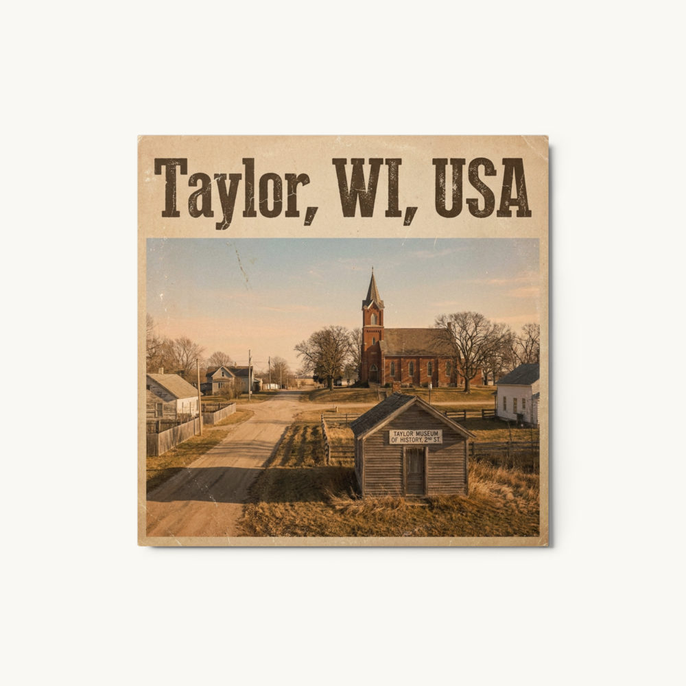 Taylor, WI Metal Print