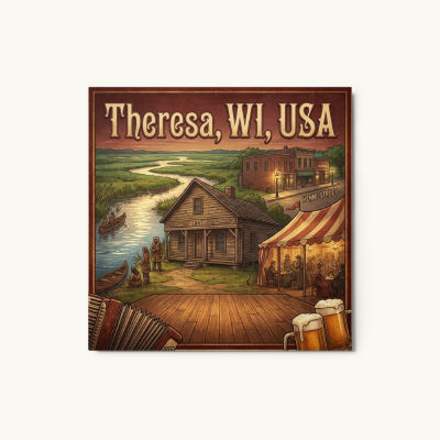 Theresa, WI Metal Print