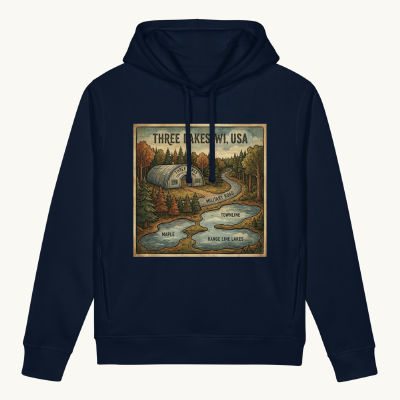 Three Lakes, WI Hoodie