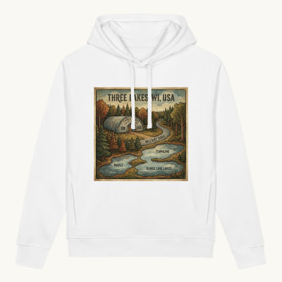 Three Lakes, WI Hoodie