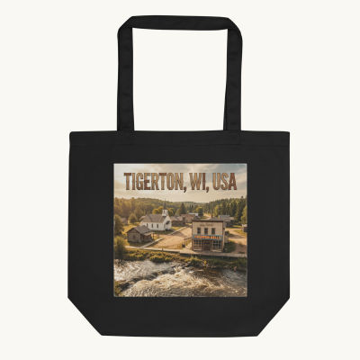 Tigerton, WI Tote Bag