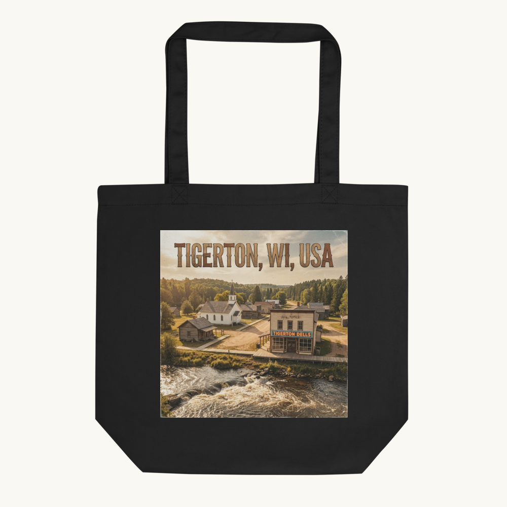Tigerton, WI Tote Bag