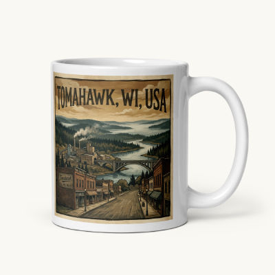 Tomahawk, WI Coffee Mug