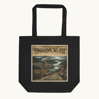 Tomahawk, WI Tote Bag