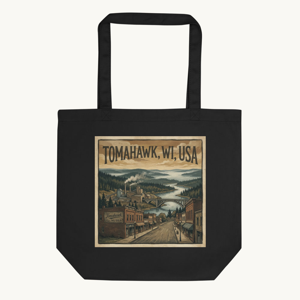 Tomahawk, WI Tote Bag
