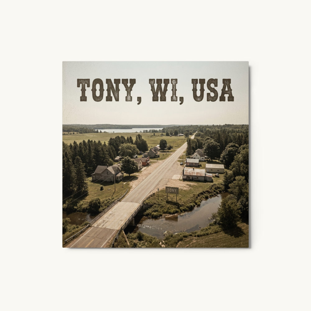 Tony, WI Metal Print