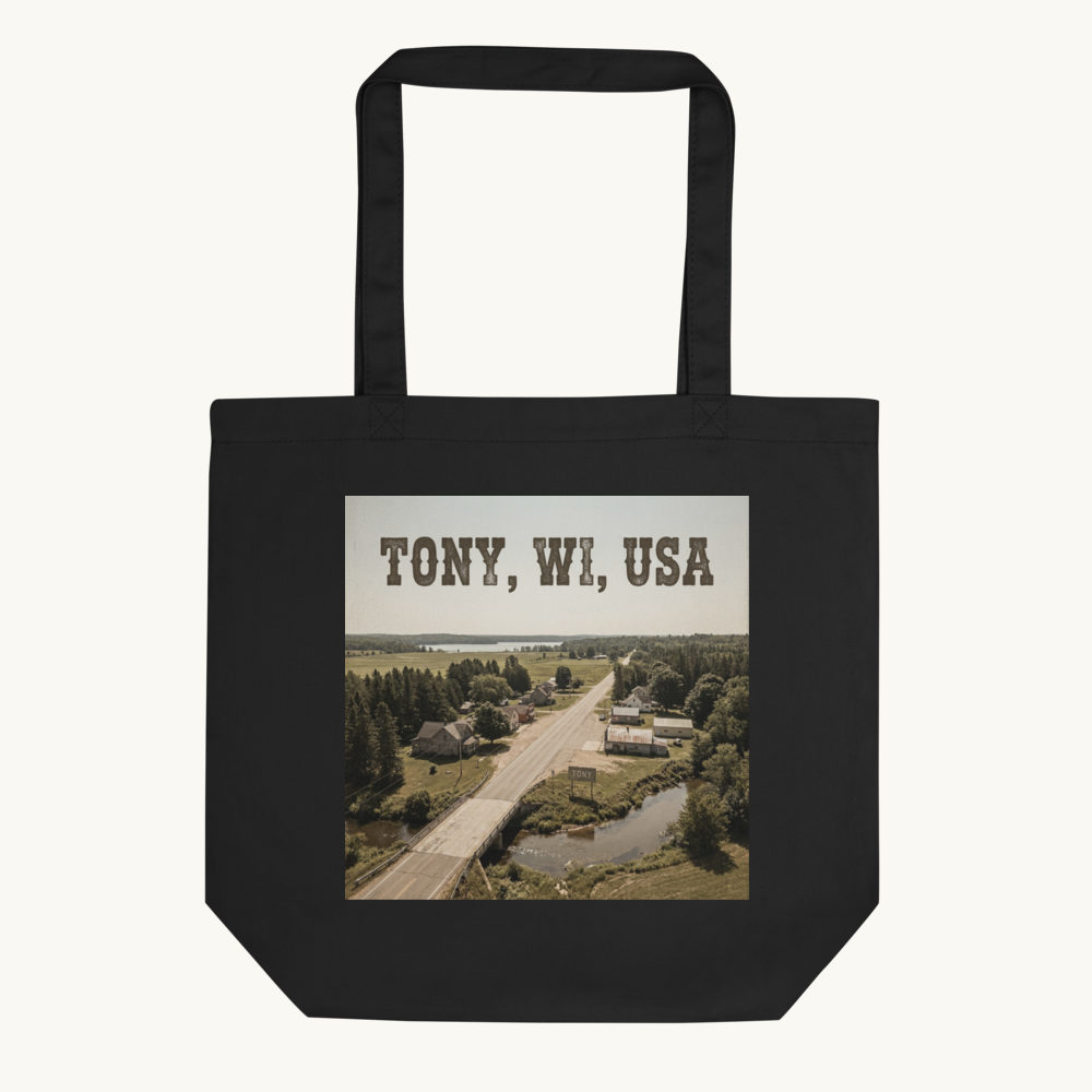 Tony, WI Tote Bag