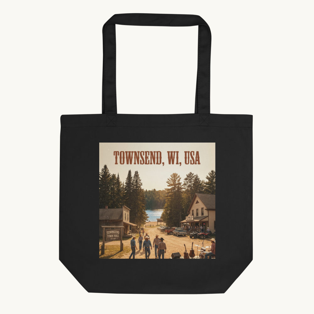 Townsend, WI Tote Bag