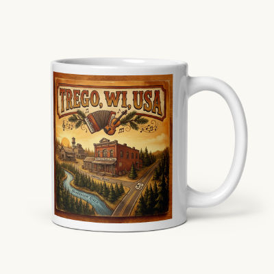 Trego, WI Coffee Mug