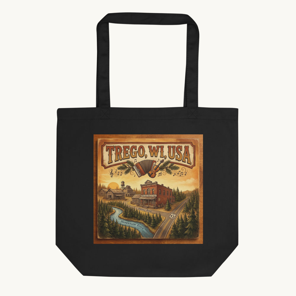 Trego, WI Tote Bag