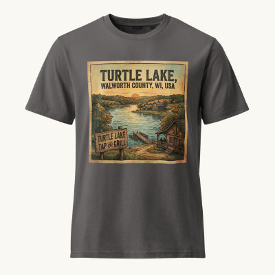 Turtle Lake, WI Vintage Tee