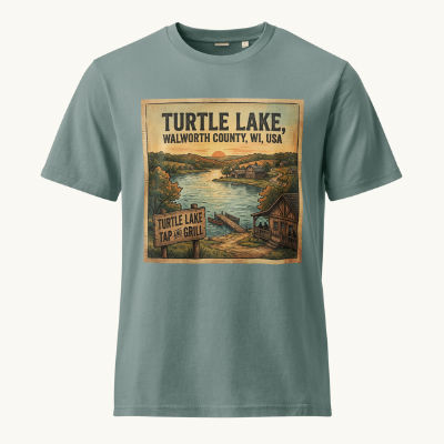 Turtle Lake, WI Vintage Tee